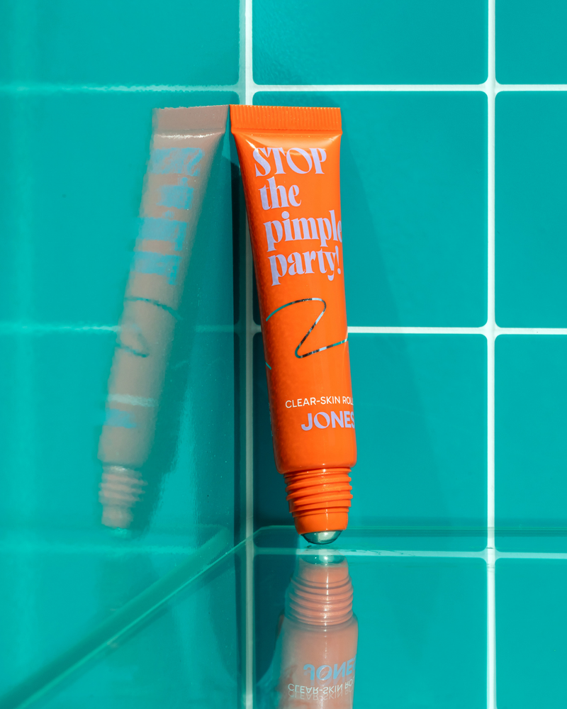 Anti-blemish roller