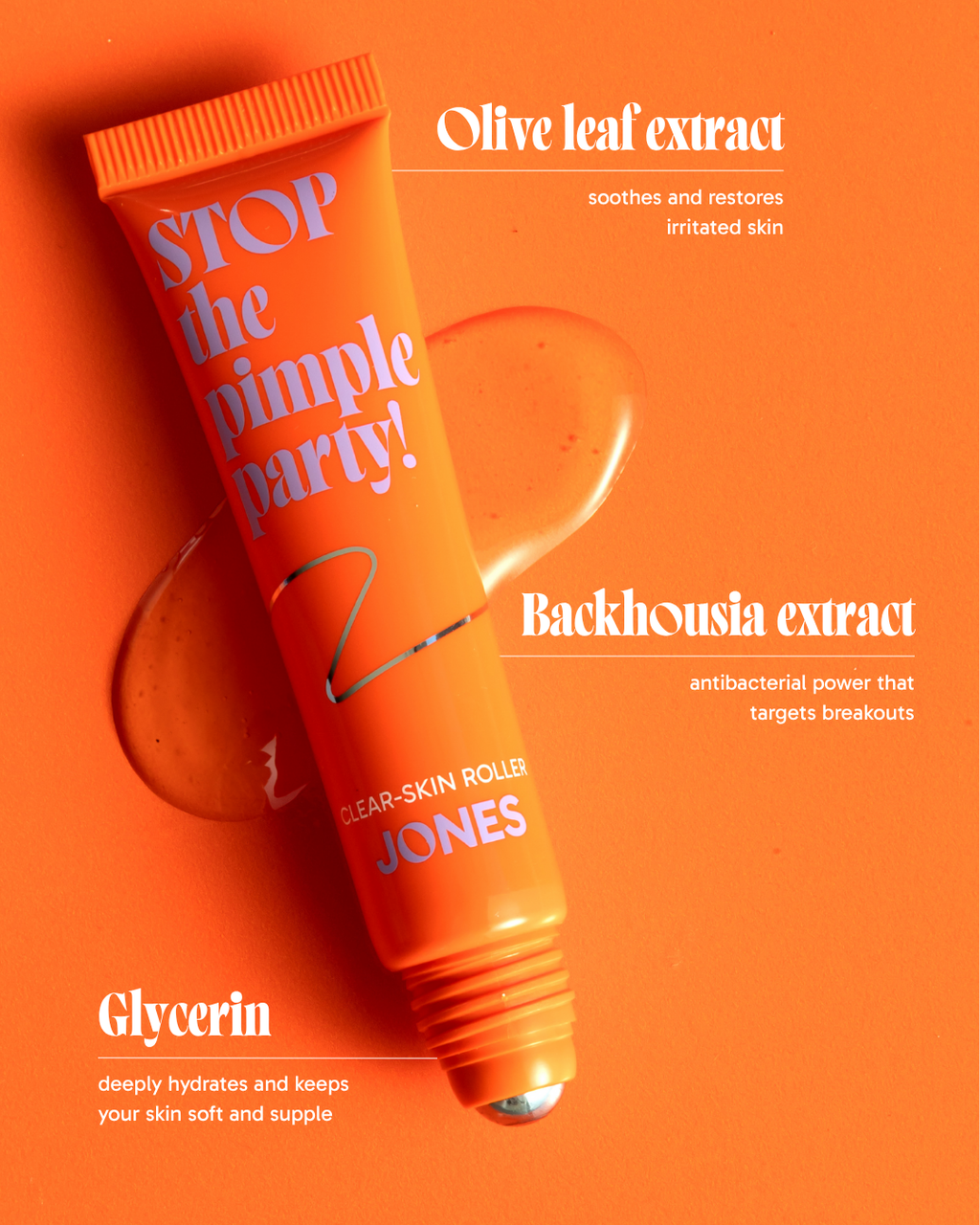 Anti-blemish roller